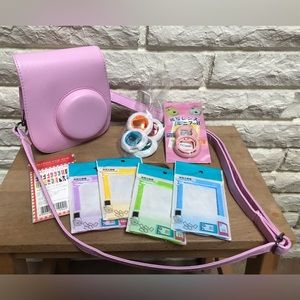 Fuji film instax mini 26 PURSE with accessories